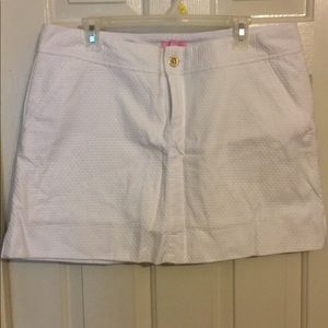 NWT Lilly Pulitzer white skort